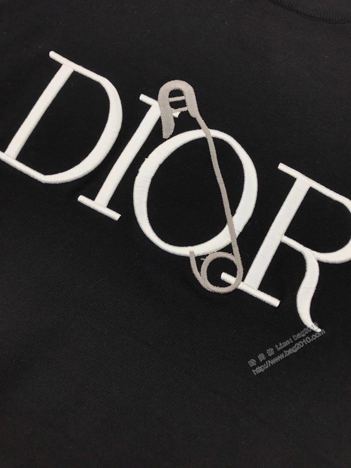 Dior男裝 迪奧秋冬新款別針刺繡針織毛衣  ydi3512